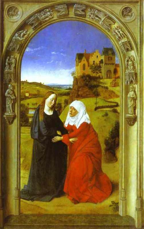 The Visitation., Dieric Bouts